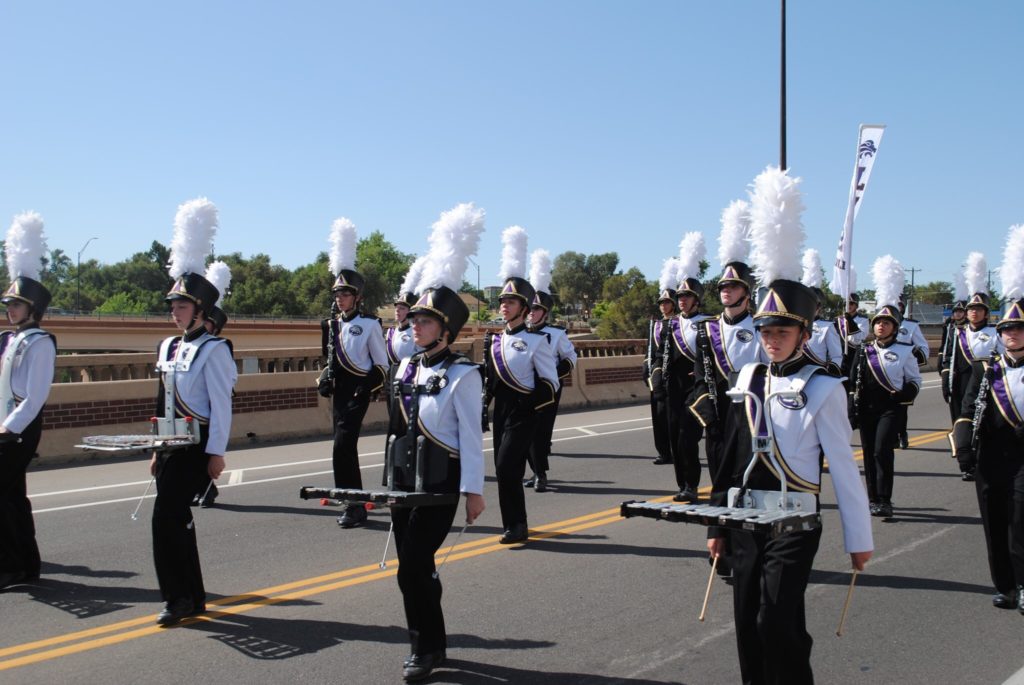 "Pride of Littleton" during competition